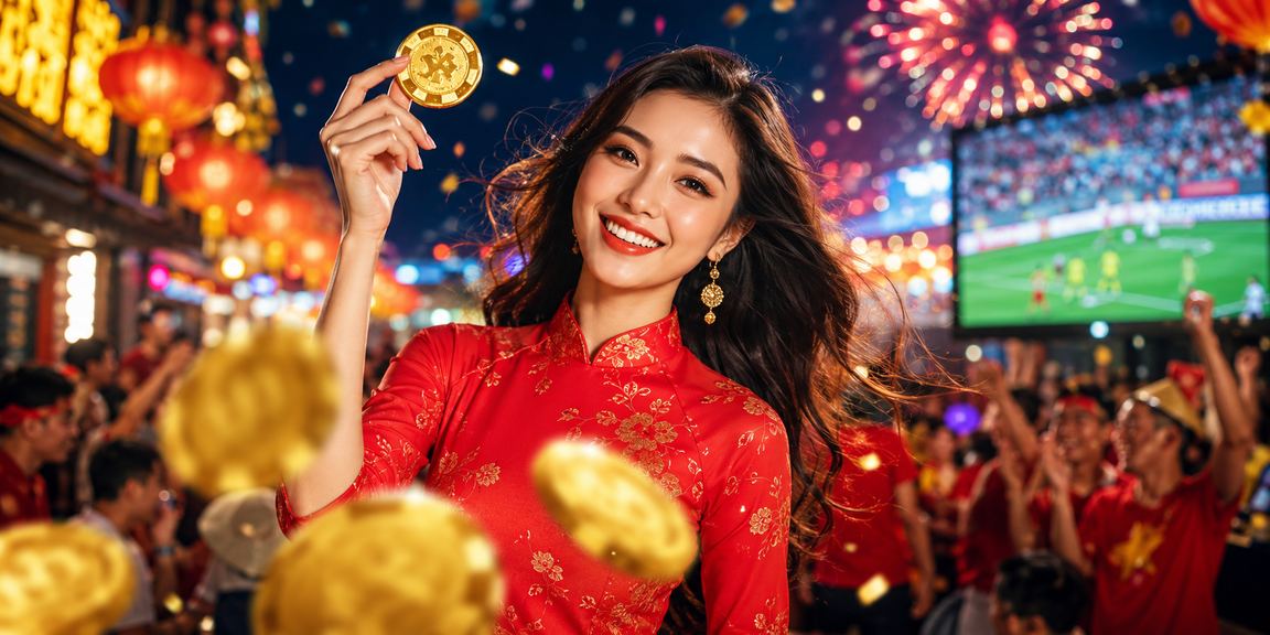 Người dùng xem kết quả xổ số tại chợ đêm Nha Trang